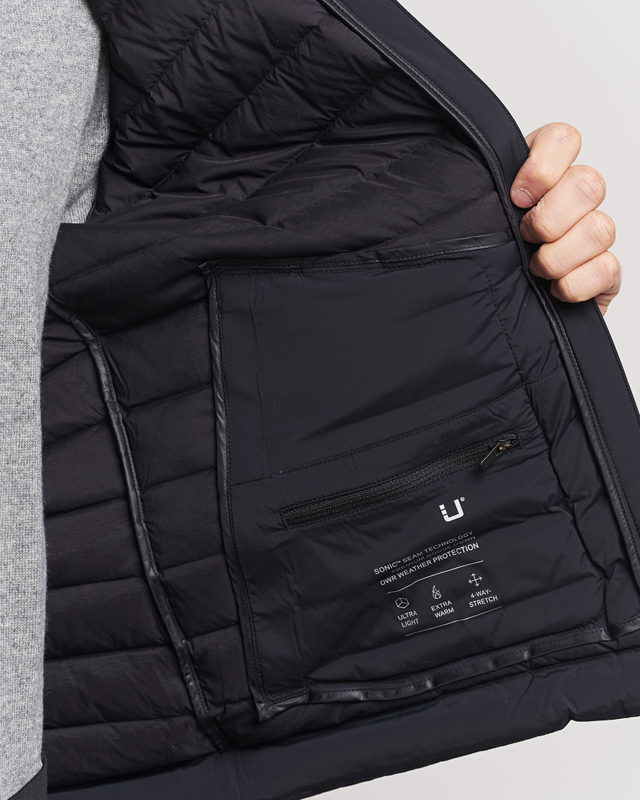 Herr | Jackor | UBR | Super Sonic Savile Wool Hybrid Jacket Black Wool