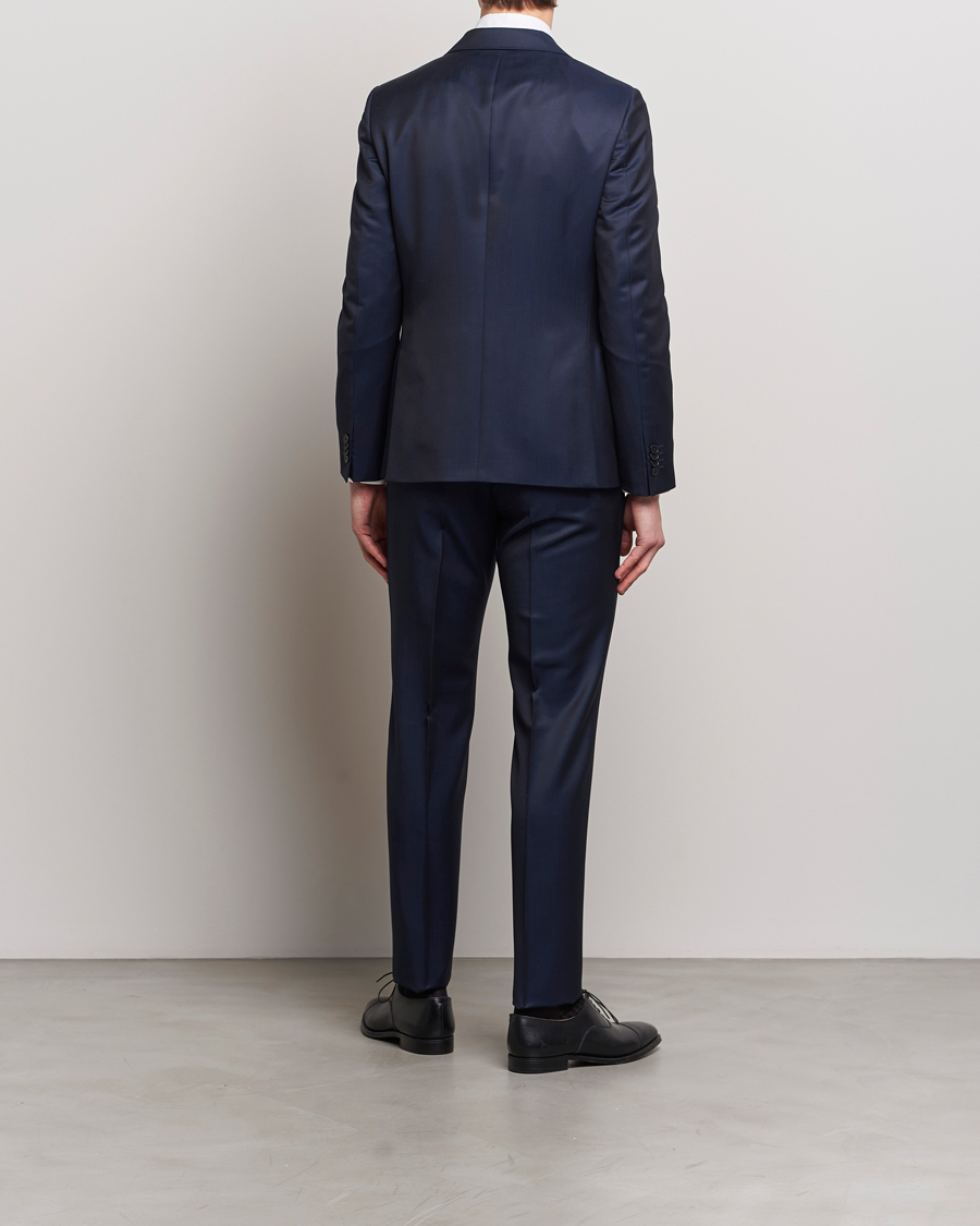 Herr |  | Zegna | Tailored Wool Suit Navy