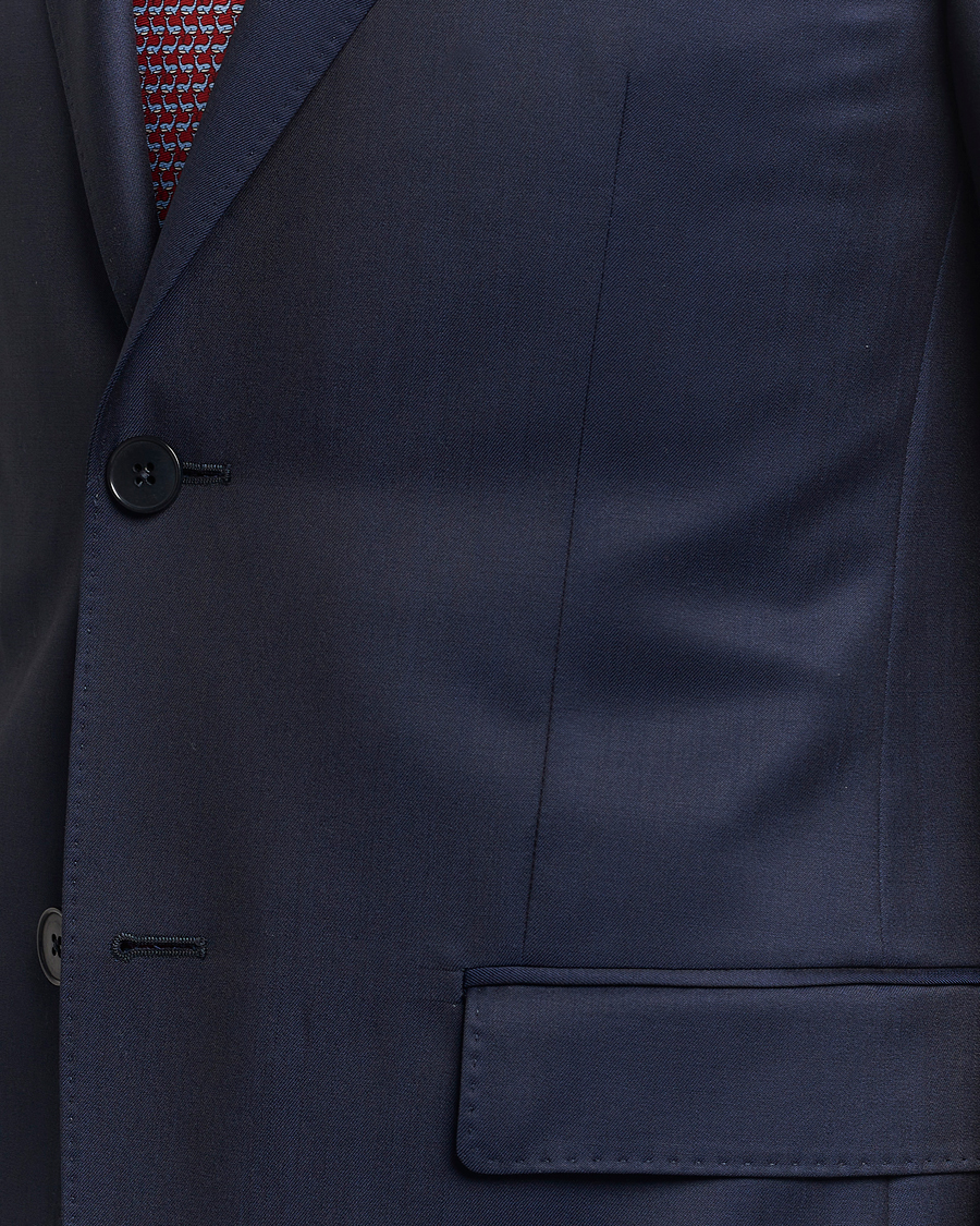 Herr | Kostymer | Zegna | Tailored Wool Suit Navy