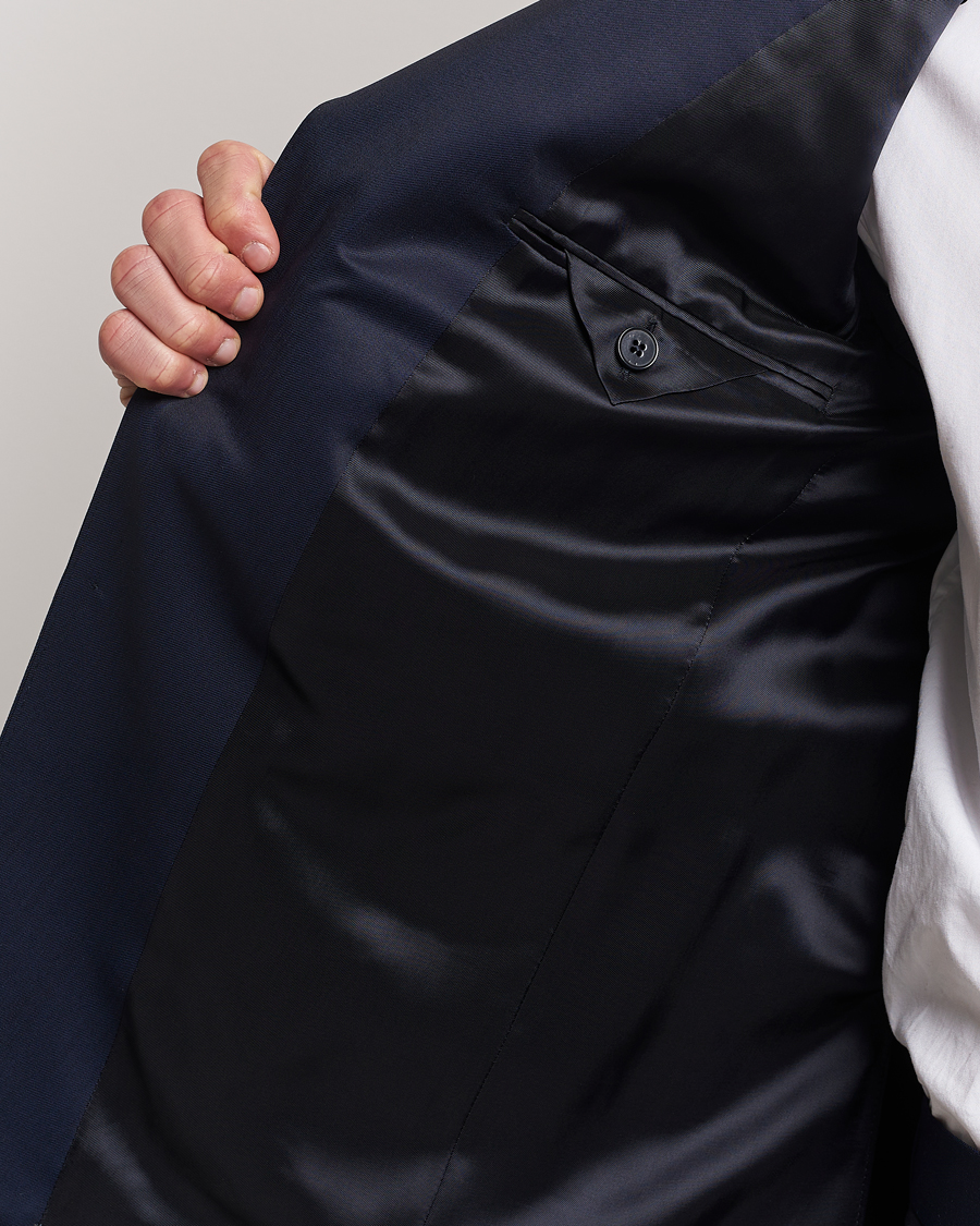 Herr | Kostymer | Zegna | Tailored Wool Suit Navy