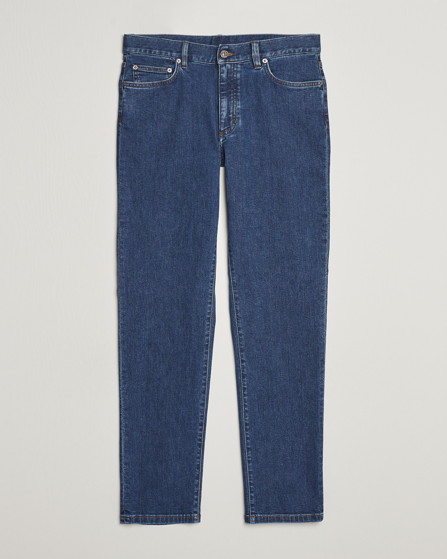 Herr | Jeans | Zegna | Slim Fit 5-Pocket Jeans Stone Wash