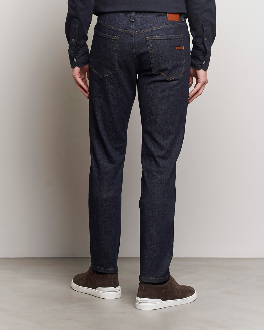 Herr | Jeans | Zegna | Slim Fit 5-Pocket Jeans Dark Indigo