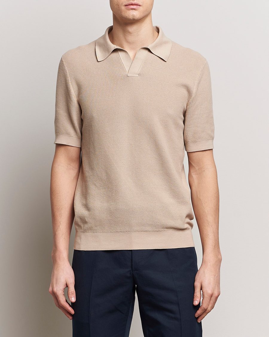 Herr | Zegna | Zegna | Riviera Polo Light Beige