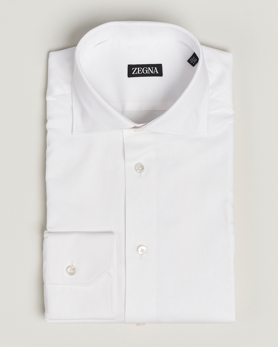 Herr | Skjortor | Zegna | Slim Fit Dress Shirt White
