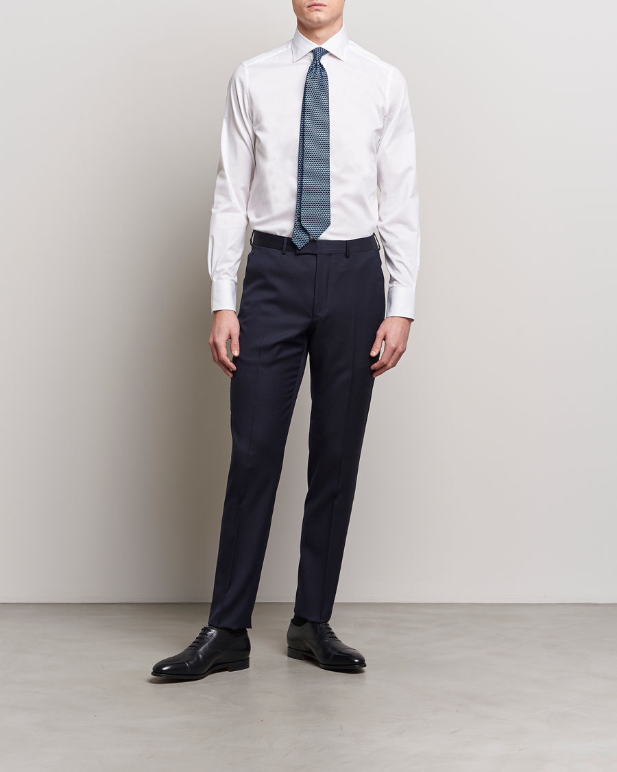 Herr | Italian Department | Zegna | Slim Fit Dress Shirt White