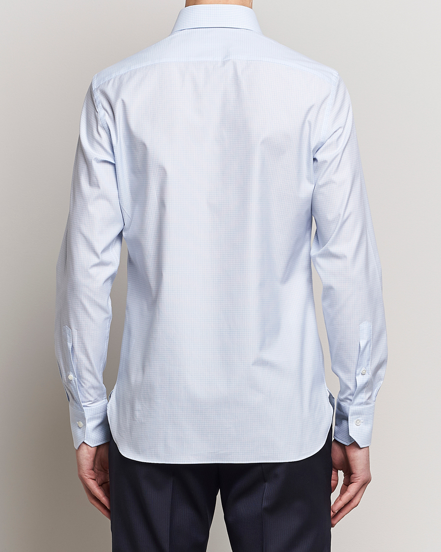 Herr | Skjortor | Zegna | Slim Fit Dress Shirt Light Blue Check