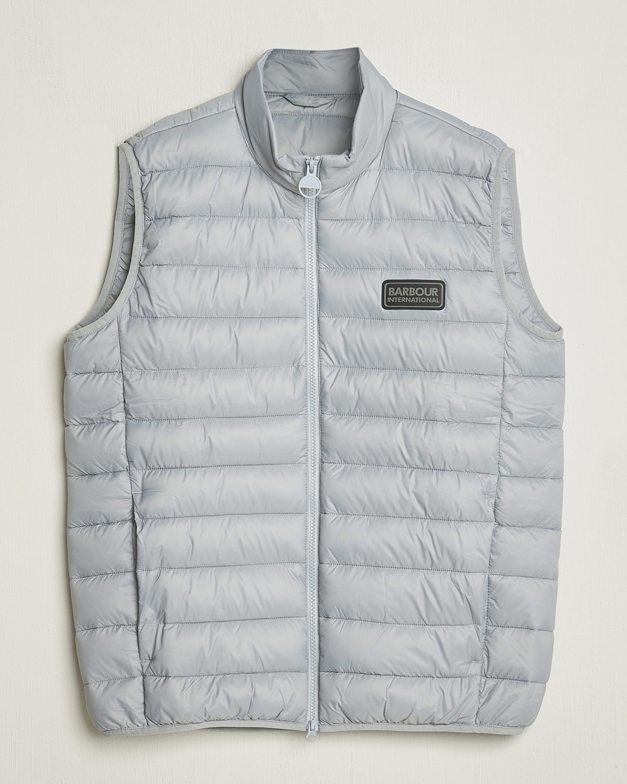 Herr | Jackor | Barbour International | Tourer Reed Gilet Ultimate Grey