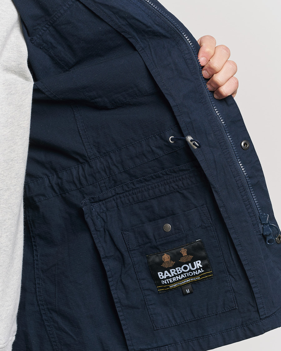 Herr | Jackor | Barbour International | Tourer Chatfield Casual Jacket Workwear Navy