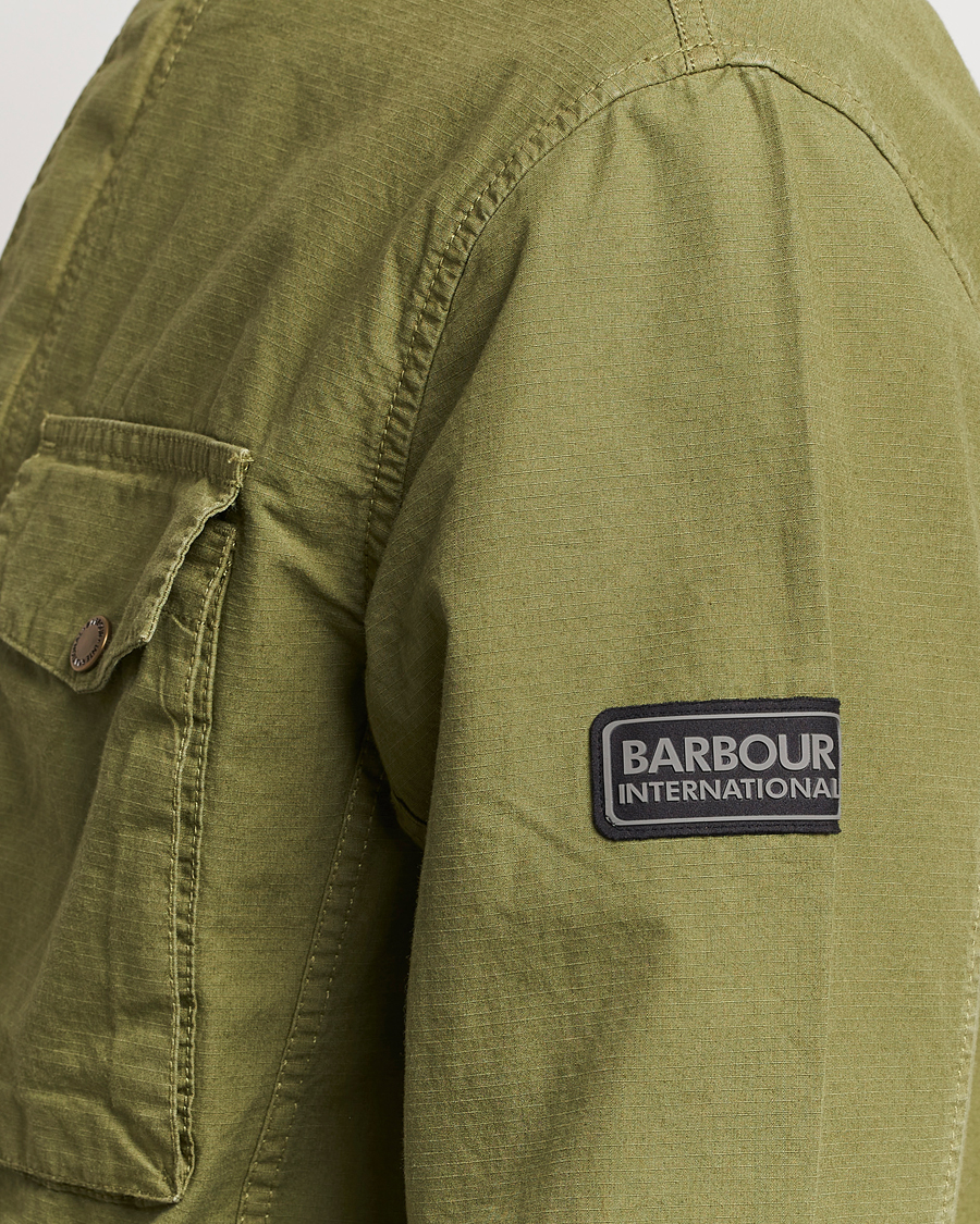 Herr | Jackor | Barbour International | Tourer Chatfield Casual Jacket Olive Branch