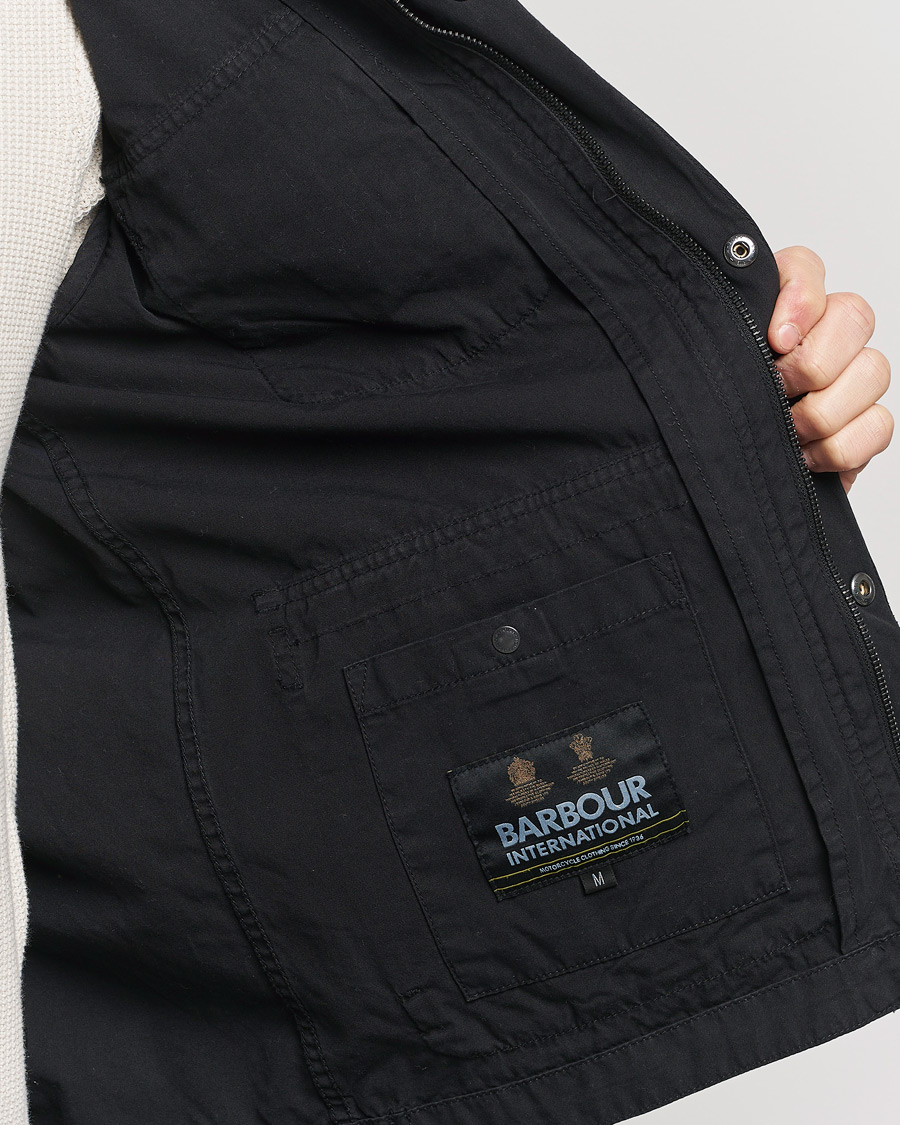 Herr | Jackor | Barbour International | Tourer Barwell Casual Jacket Black
