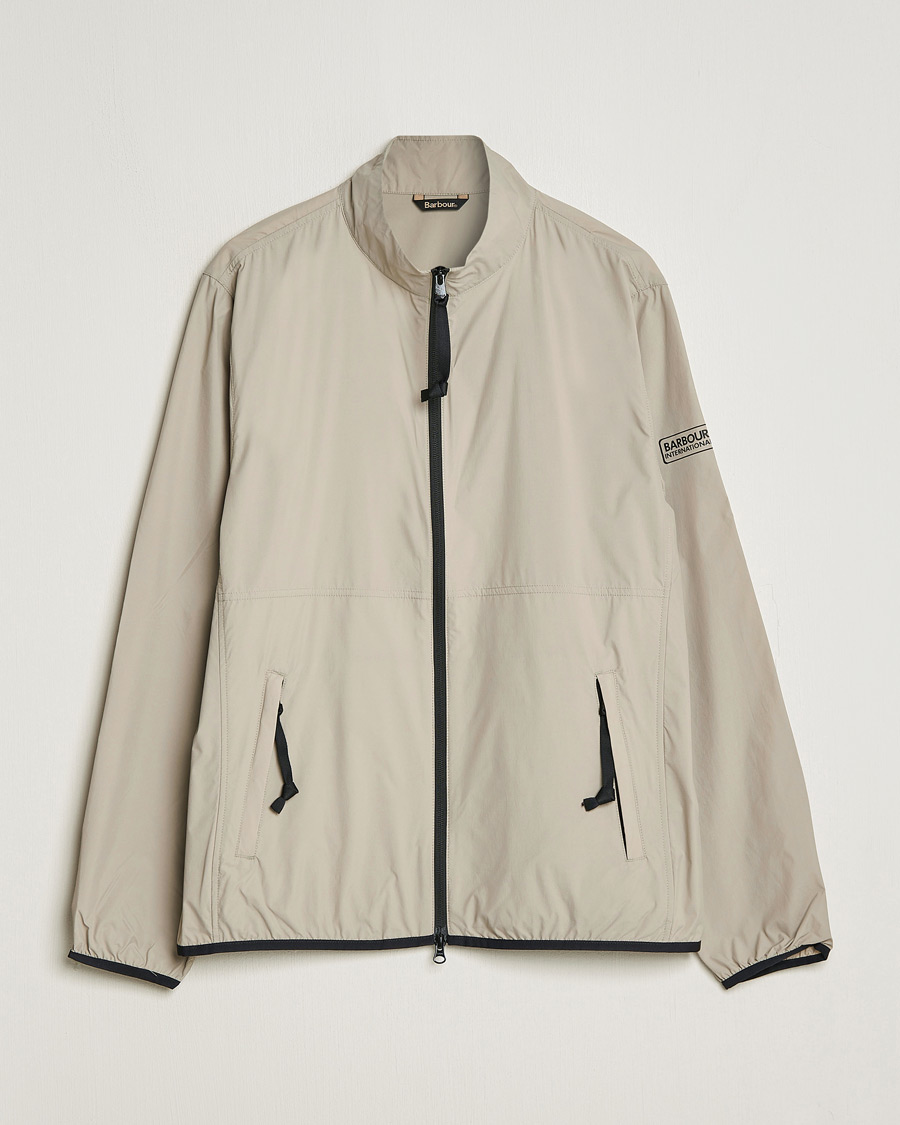 Herr | Jackor | Barbour International | Rail Lightweight Jacket Concrete