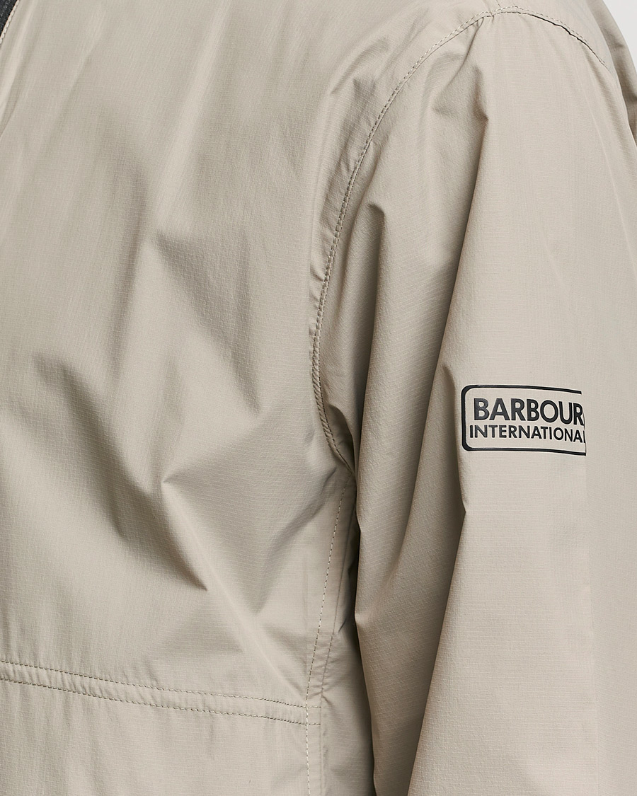 Herr | Jackor | Barbour International | Rail Lightweight Jacket Concrete