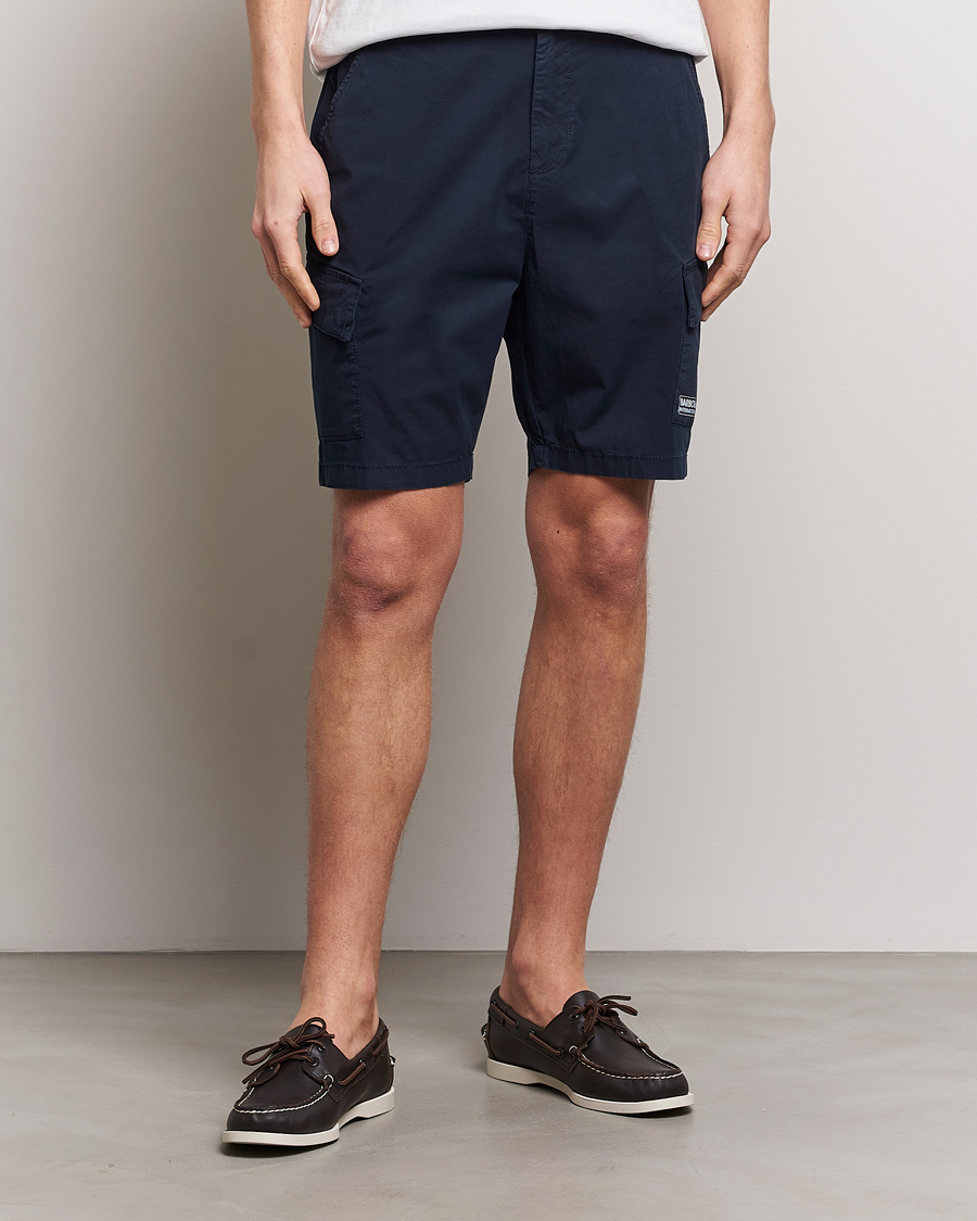 Herr | Kläder | Barbour International | Parson Cotton Shorts Navy