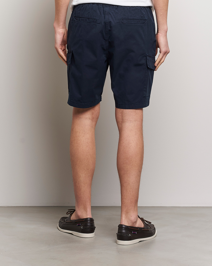 Herr | Shorts | Barbour International | Parson Cotton Shorts Navy