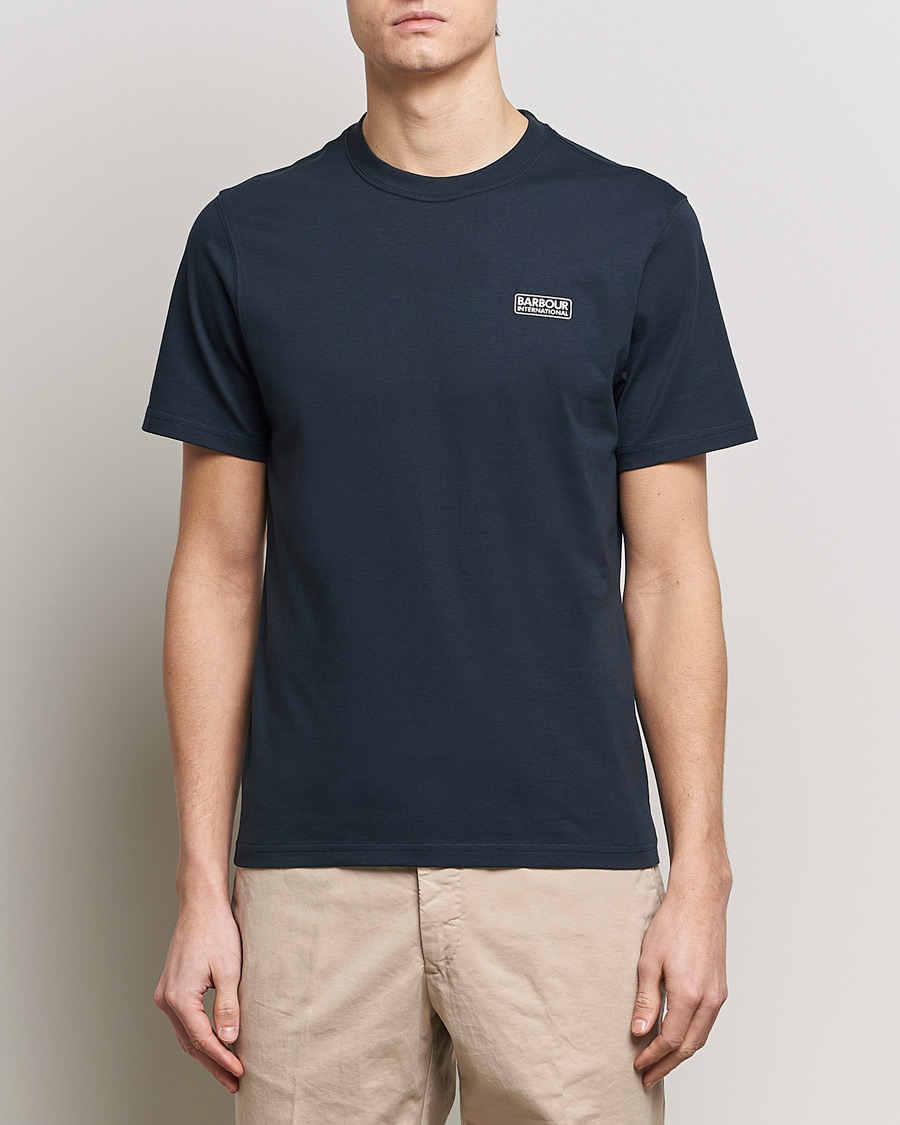 Herr | Avdelningar | Barbour International | Small Logo T-Shirt International Navy