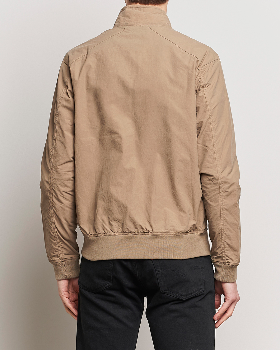 Herr | Jackor | Barbour International | Rectifier Harrington Steve McQueen Jacket Military Brown