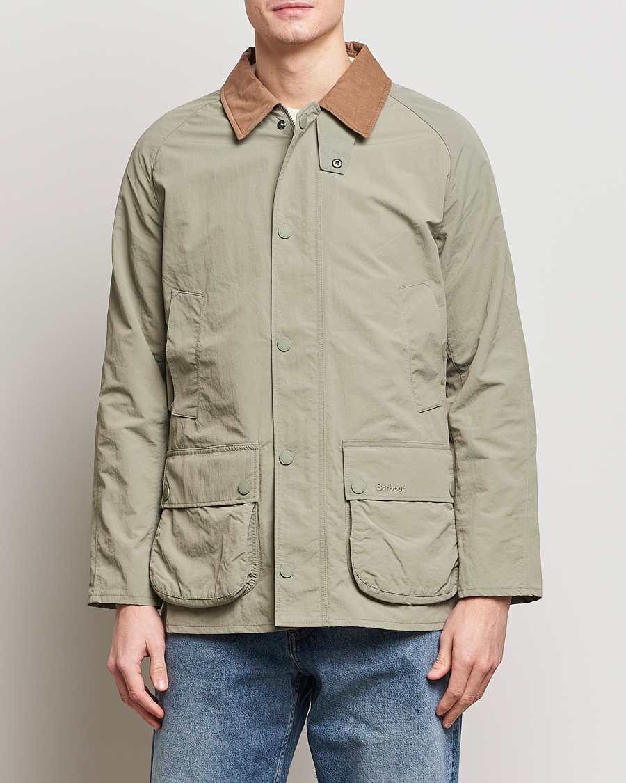 Herr | Best of British | Barbour Lifestyle | Ashby Showerproof Jacket Dusty Green