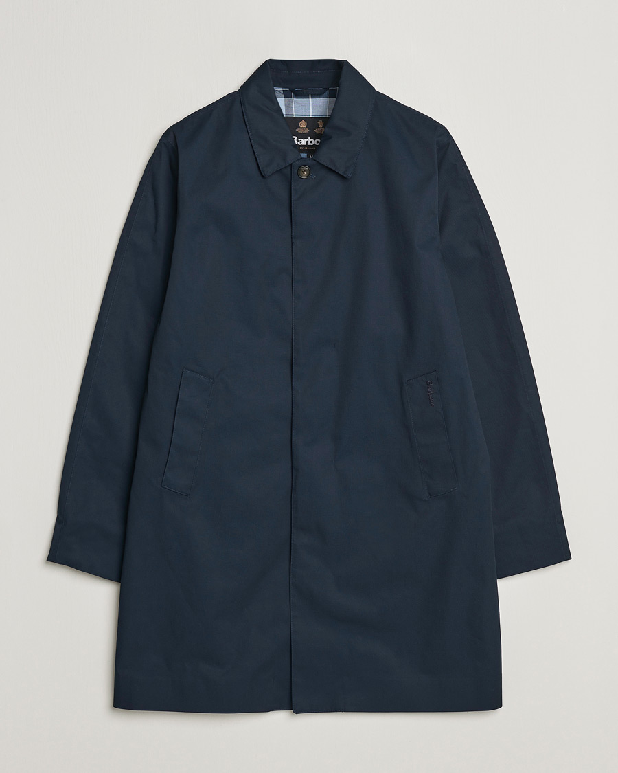 Herr | Jackor | Barbour Lifestyle | Rokig Waterproof Car Coat Navy