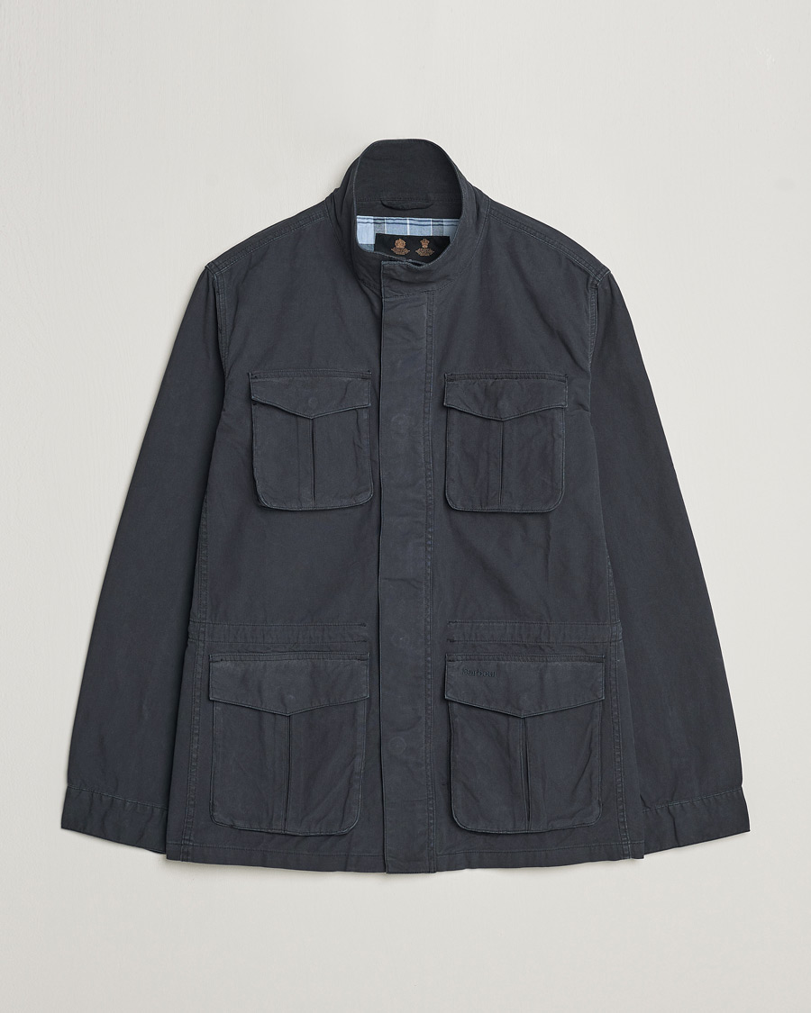 Herr | Jackor | Barbour Lifestyle | Belsfield Cotton Field Jacket Midnight