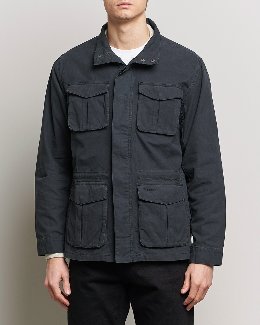 Herr | Field jackets | Barbour Lifestyle | Belsfield Cotton Field Jacket Midnight