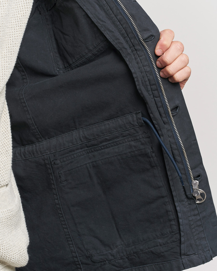 Herr | Jackor | Barbour Lifestyle | Belsfield Cotton Field Jacket Midnight