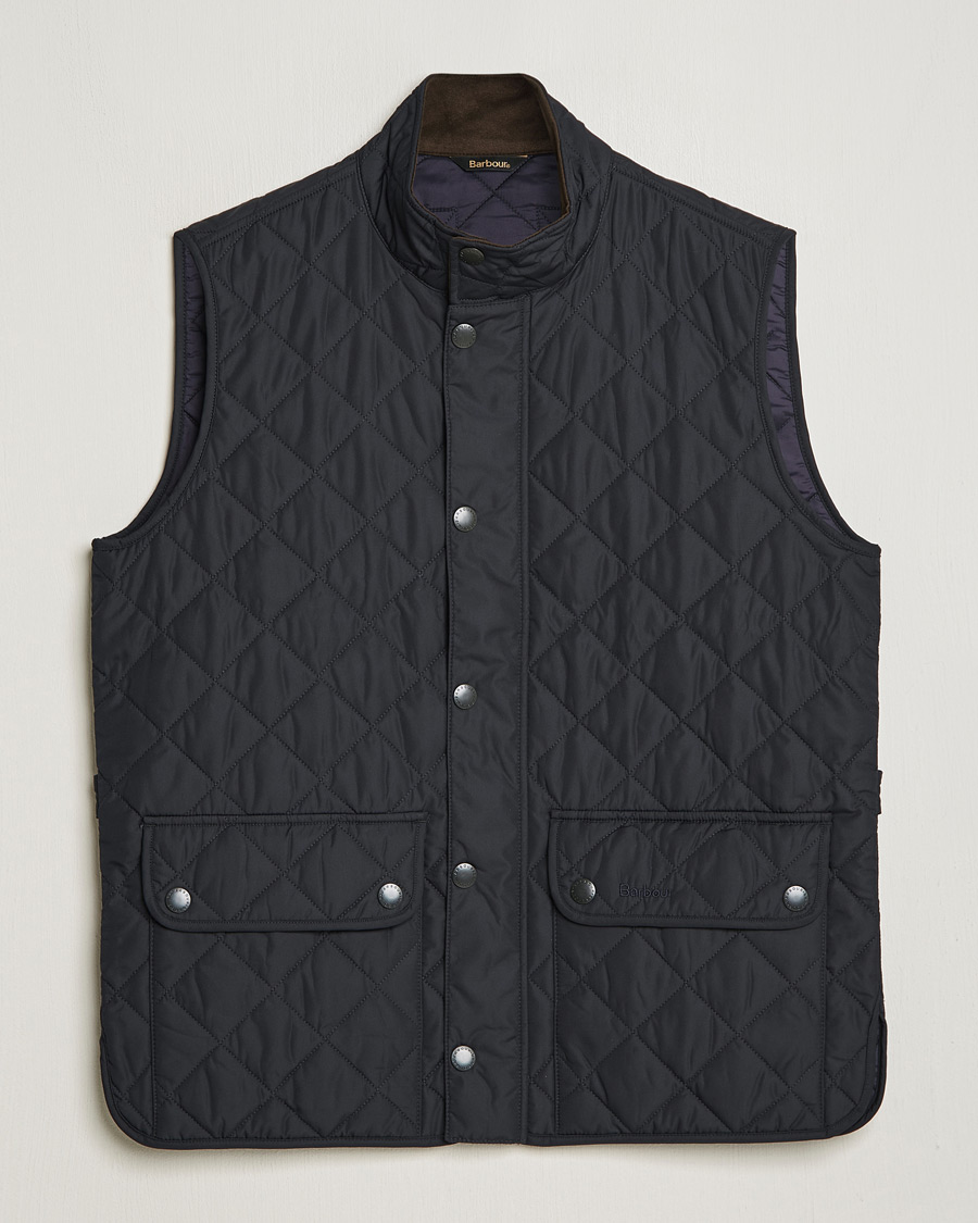 Herr | Västar | Barbour Lifestyle | New Lowerdale Quilted Gilet Navy