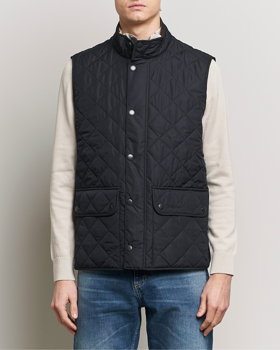 Herr | Västar | Barbour Lifestyle | New Lowerdale Quilted Gilet Navy