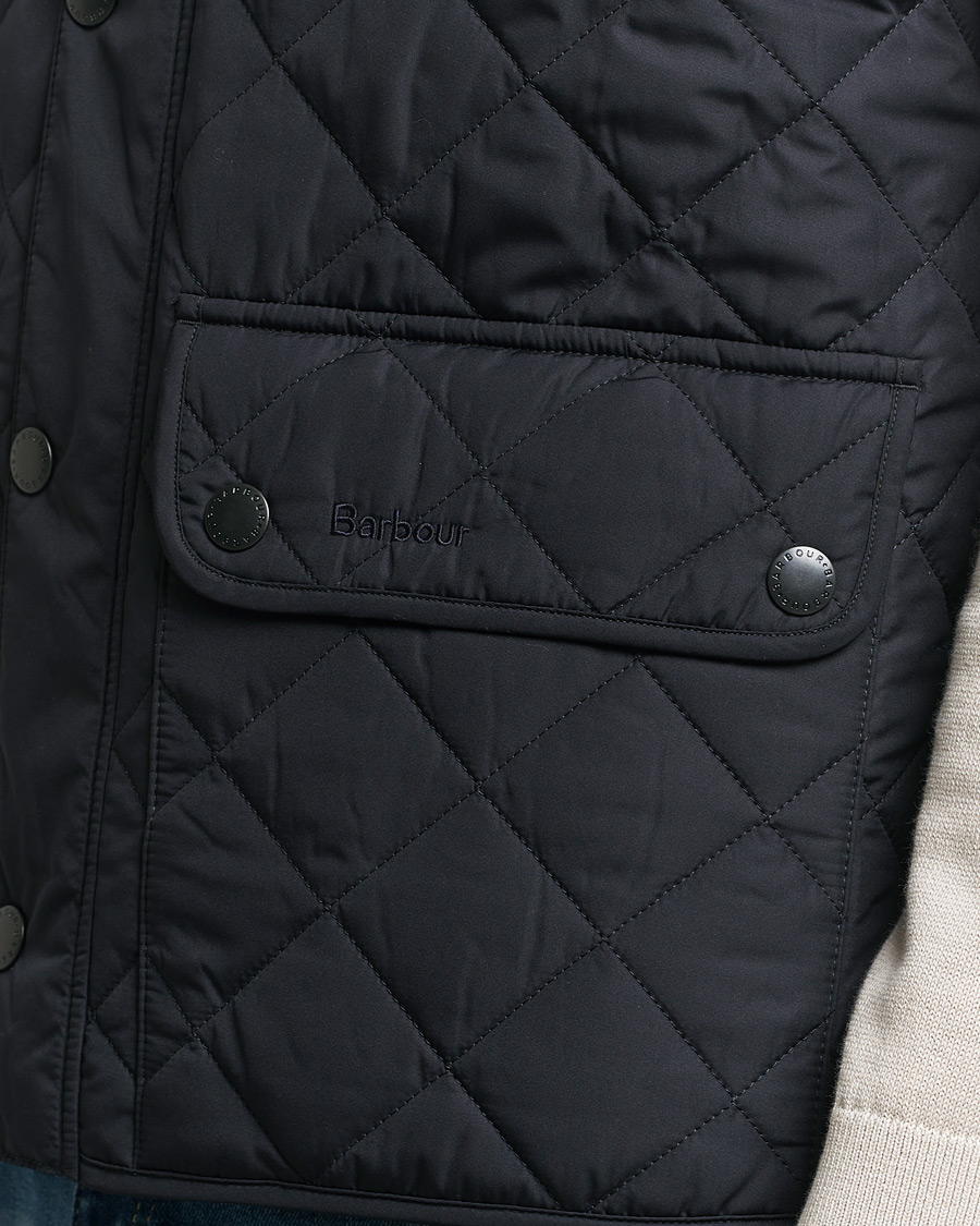 Herr | Västar | Barbour Lifestyle | New Lowerdale Quilted Gilet Navy