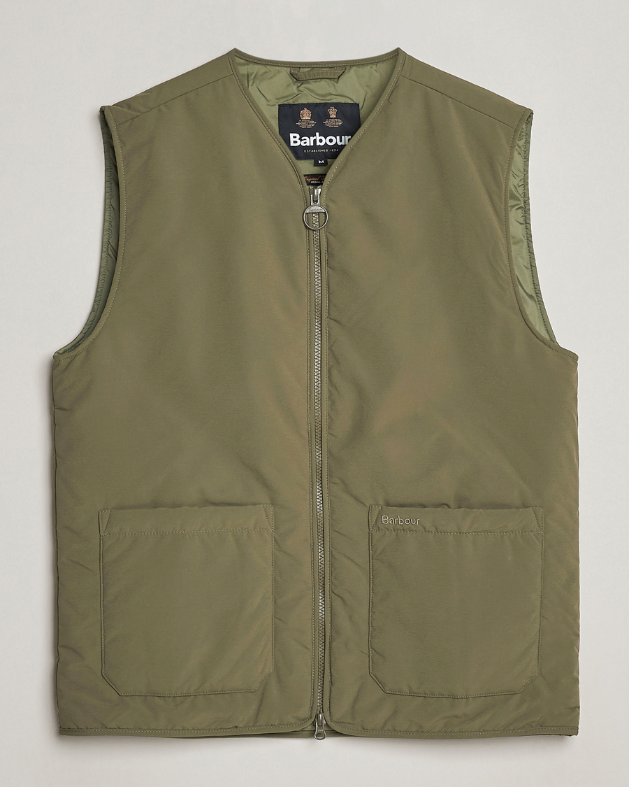 Herr | Jackor | Barbour Lifestyle | Harpen Gilet Pale Sage