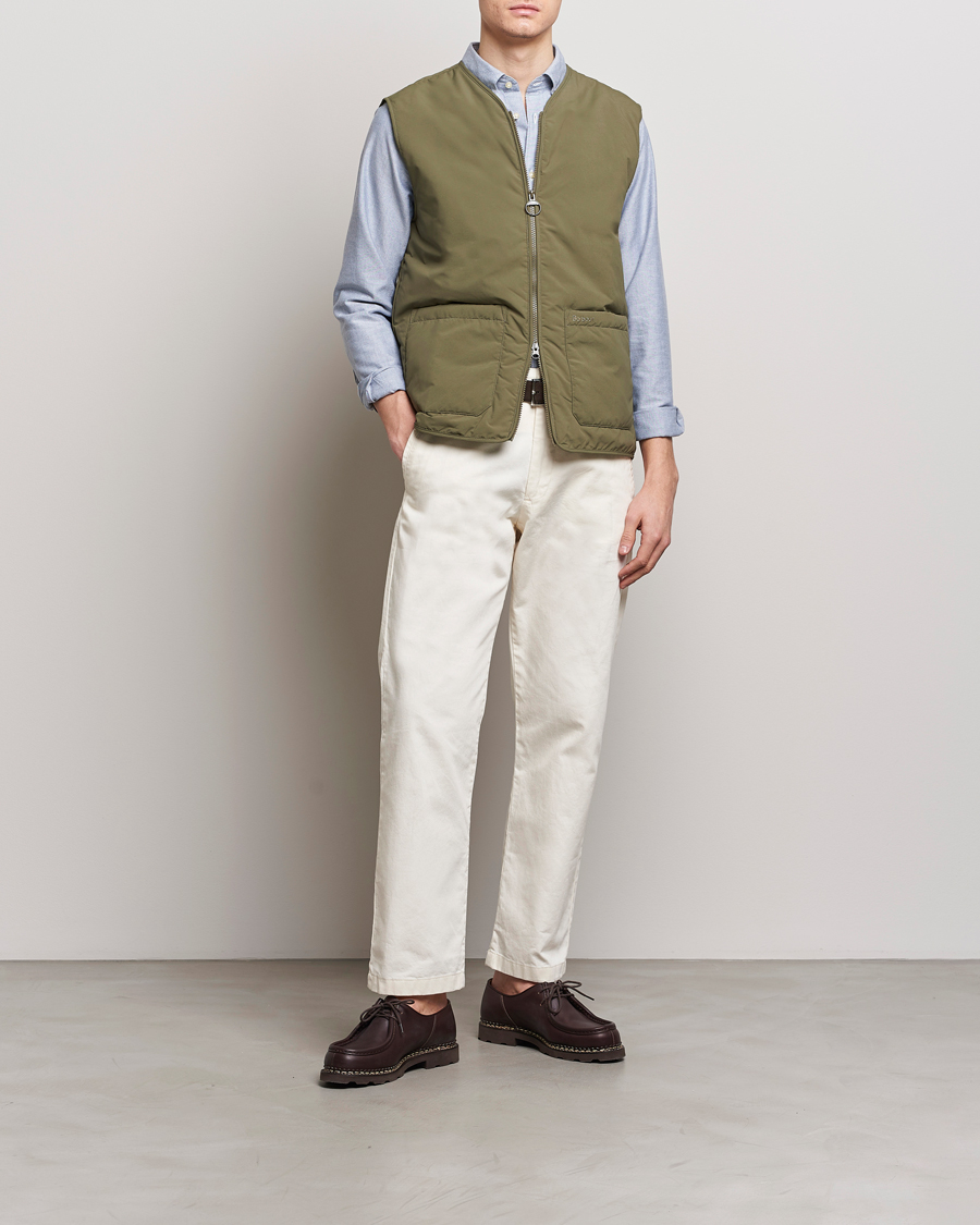 Herr | Jackor | Barbour Lifestyle | Harpen Gilet Pale Sage