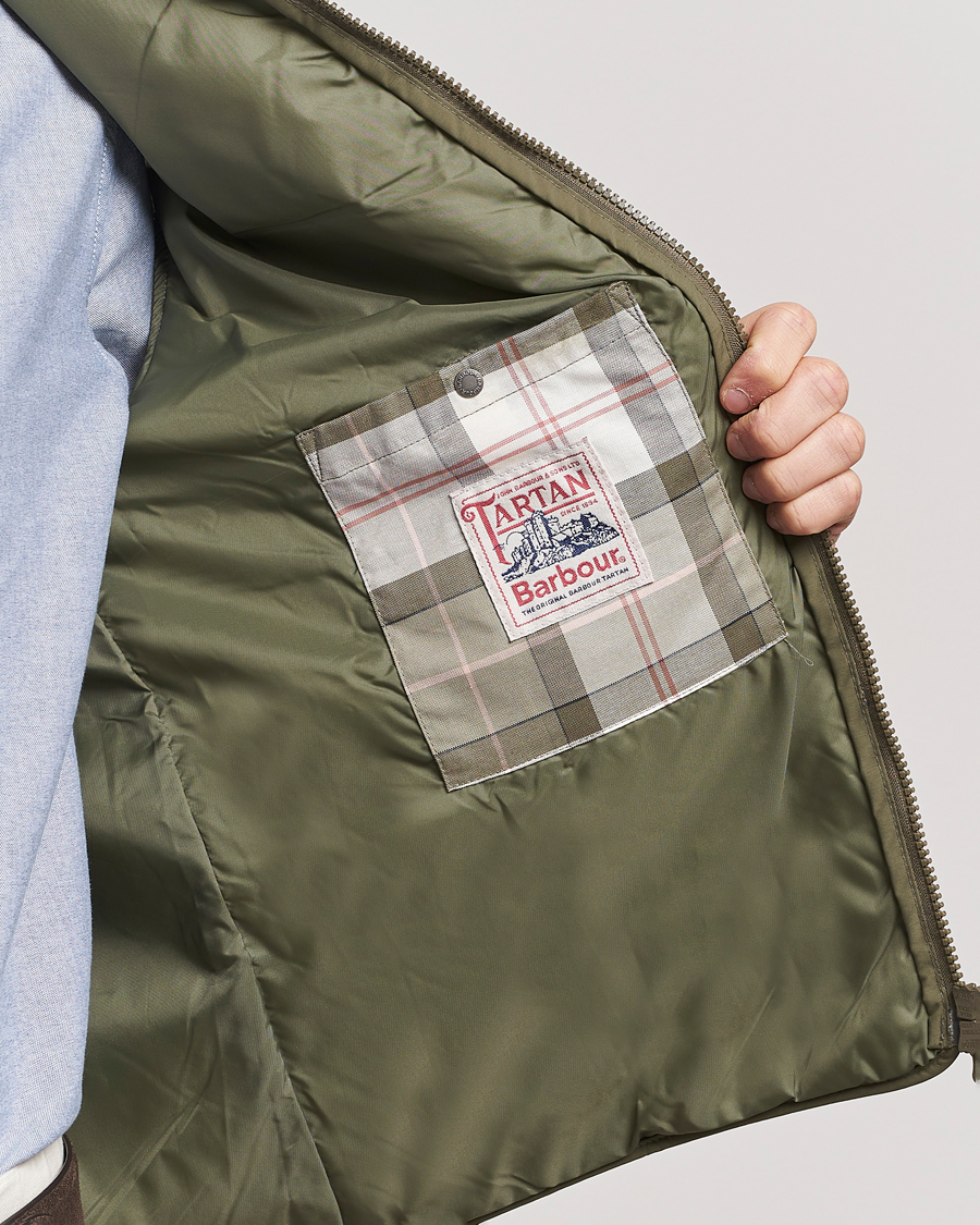 Herr | Jackor | Barbour Lifestyle | Harpen Gilet Pale Sage