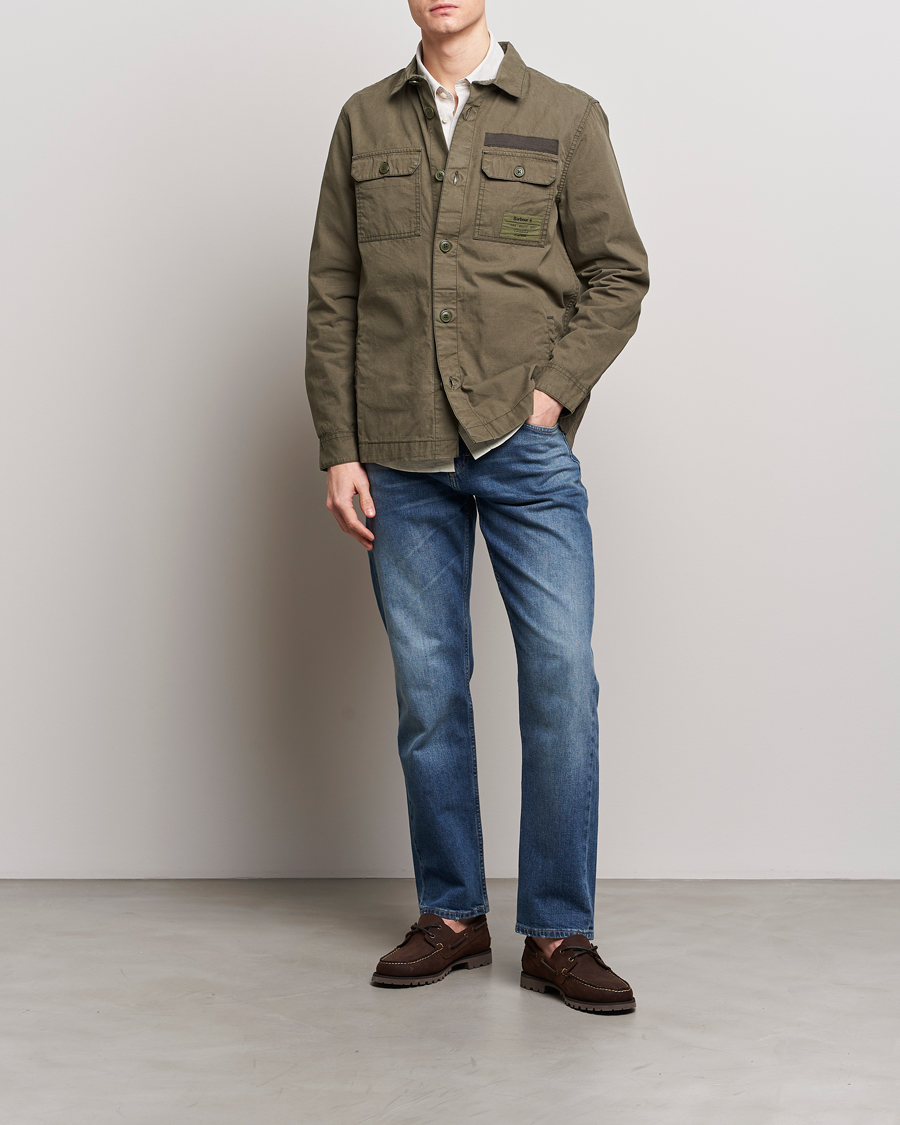 Herr | Skjortor | Barbour Lifestyle | Bidlam Overshirt Tarmac