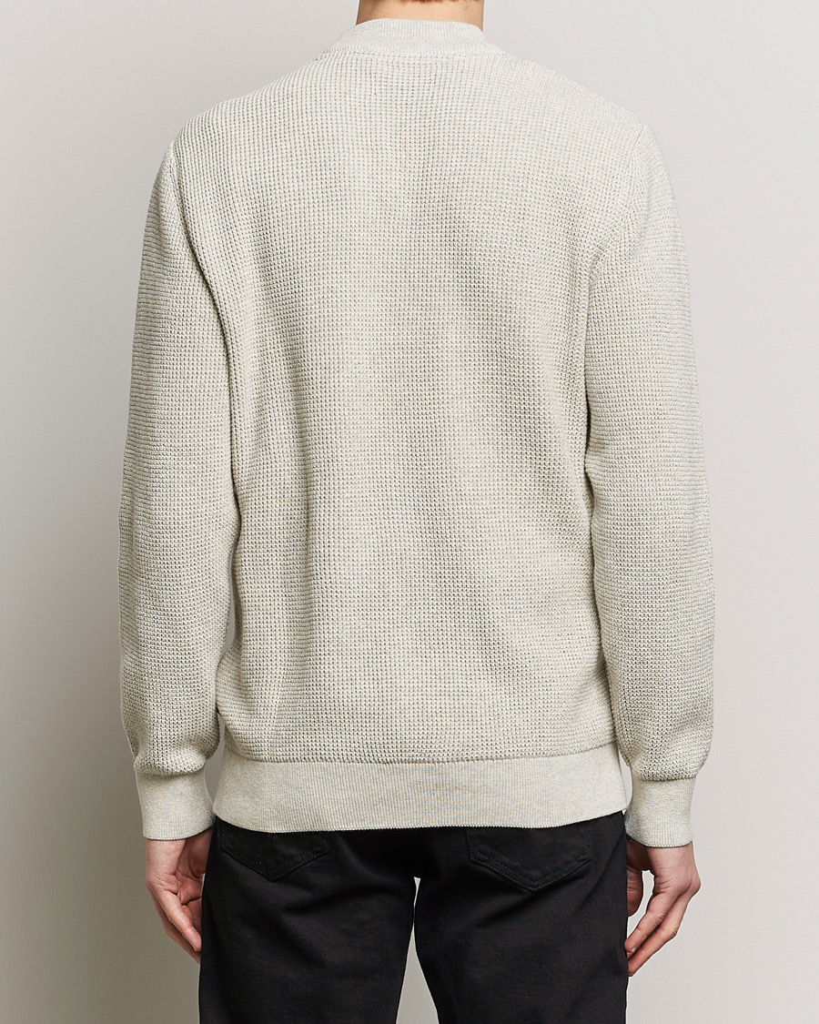 Herr | Tröjor | Barbour Lifestyle | Howick Knitted Cotton Cardigan Whisper White