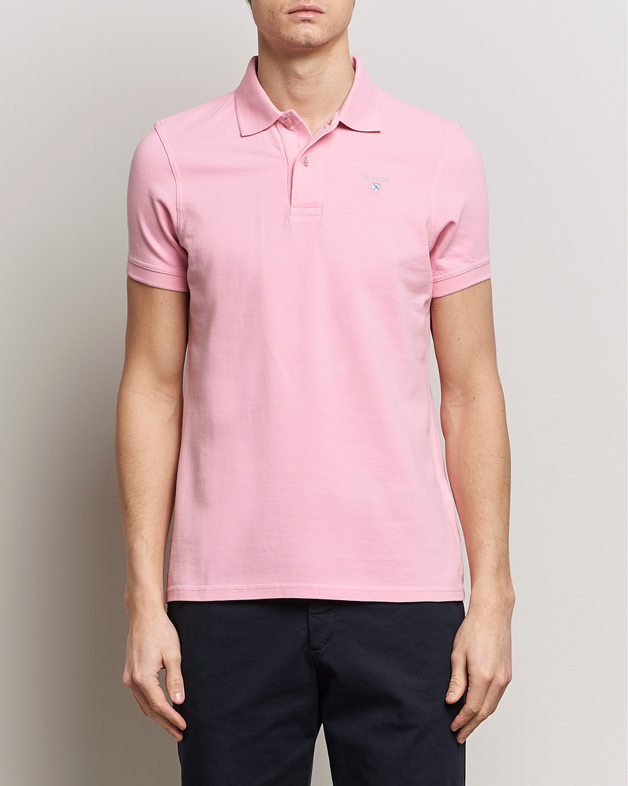 Herr | Best of British | Barbour Lifestyle | Sports Polo Pink