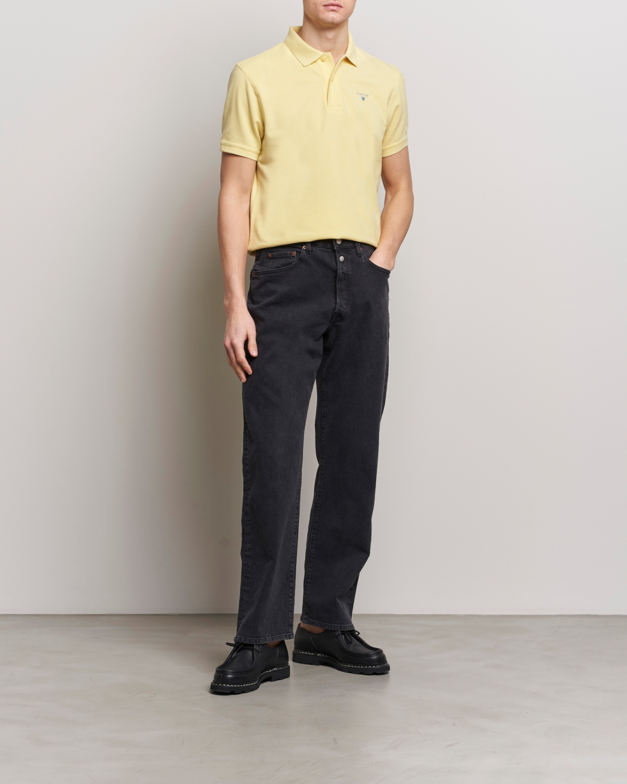 Herr | Pikéer | Barbour Lifestyle | Sports Polo Heritage Lemon