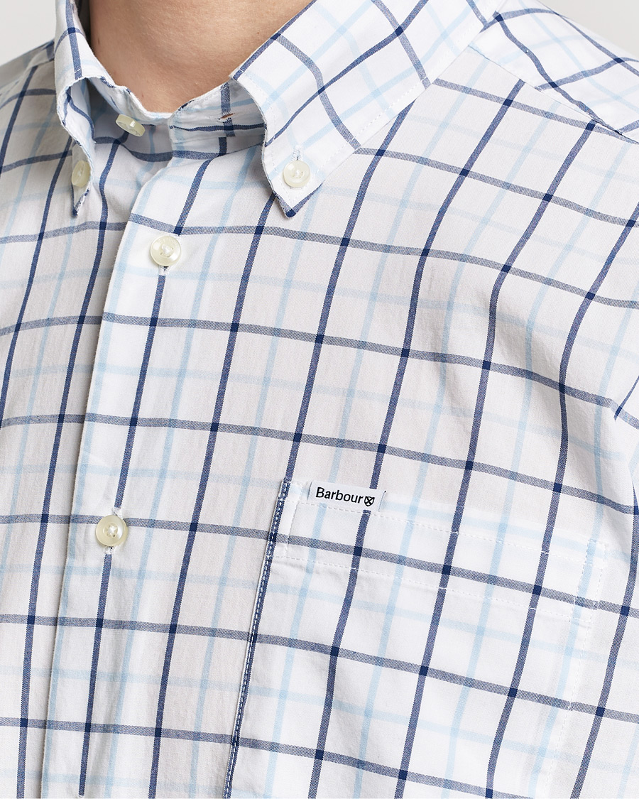 Herr | Skjortor | Barbour Lifestyle | Tailored Fit Bradwell Checked Shirt Blue
