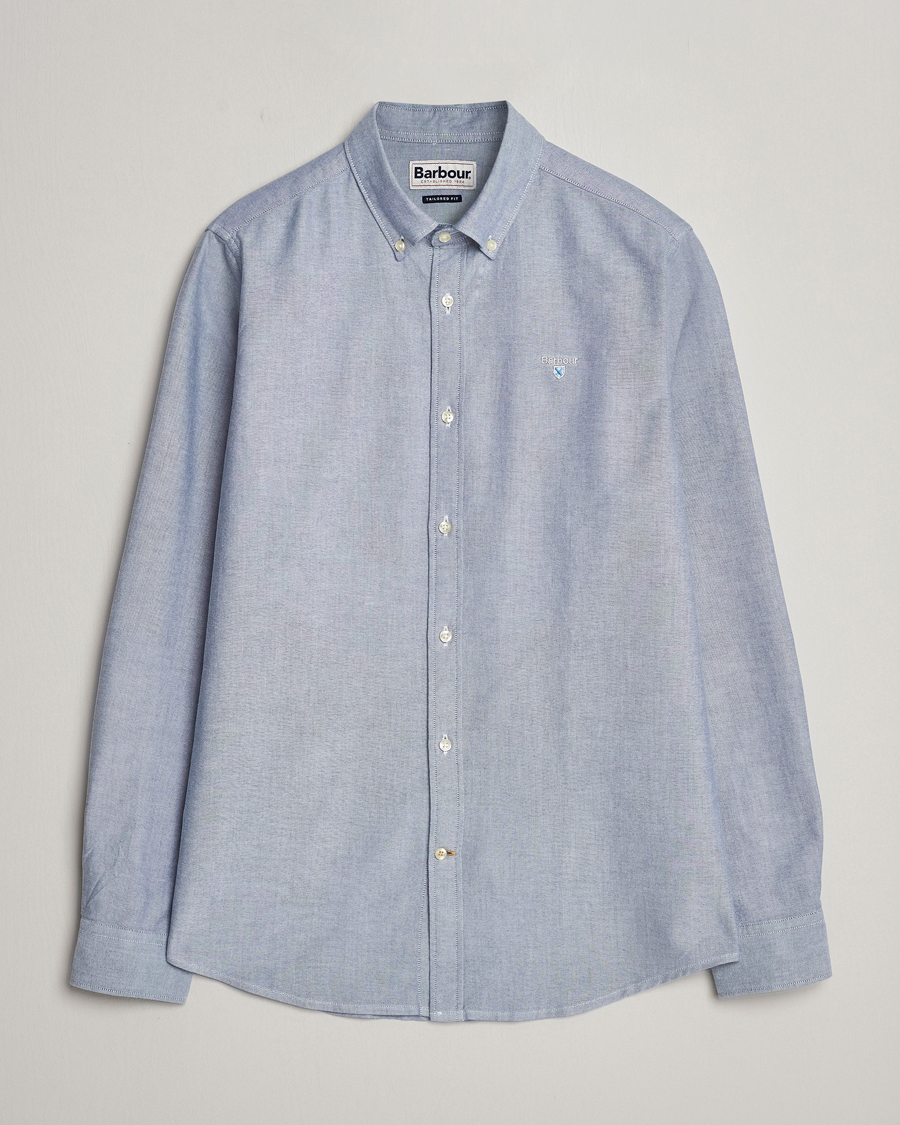 Herr | Skjortor | Barbour Lifestyle | Tailored Fit Oxtown Shirt Dark Denim