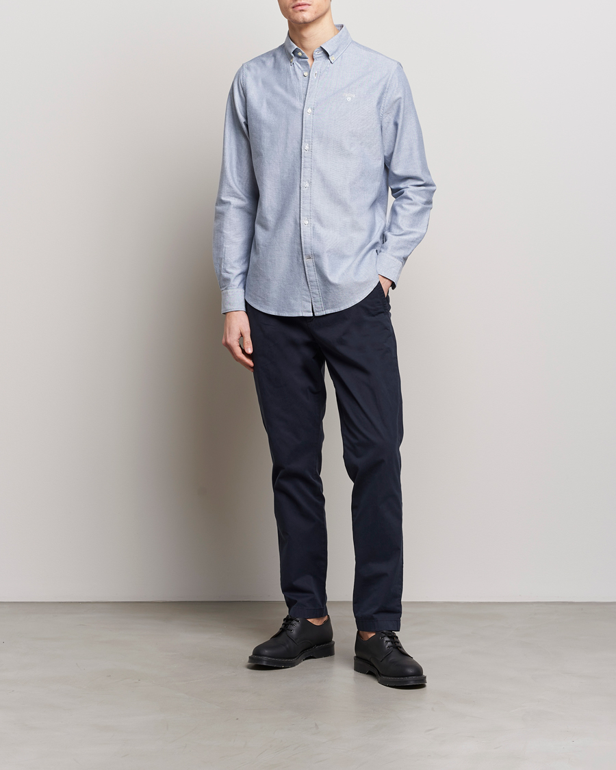 Herr | Skjortor | Barbour Lifestyle | Tailored Fit Oxtown Shirt Dark Denim