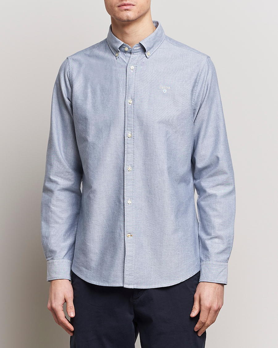Herr | Skjortor | Barbour Lifestyle | Tailored Fit Oxtown Shirt Dark Denim