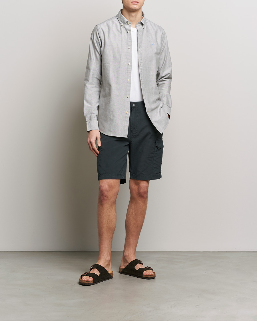 Herr | Skjortor | Barbour Lifestyle | Tailored Fit Oxtown Shirt Pale Sage