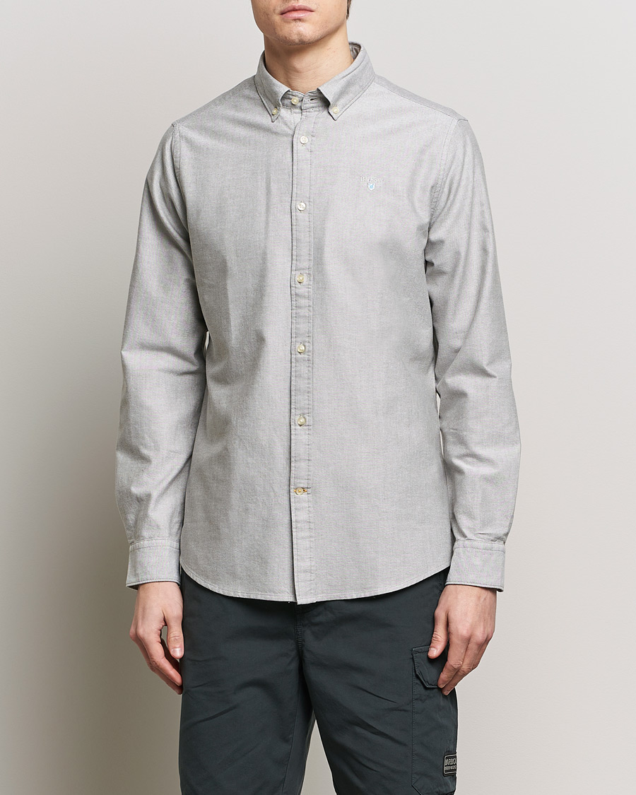 Herr | Skjortor | Barbour Lifestyle | Tailored Fit Oxtown Shirt Pale Sage