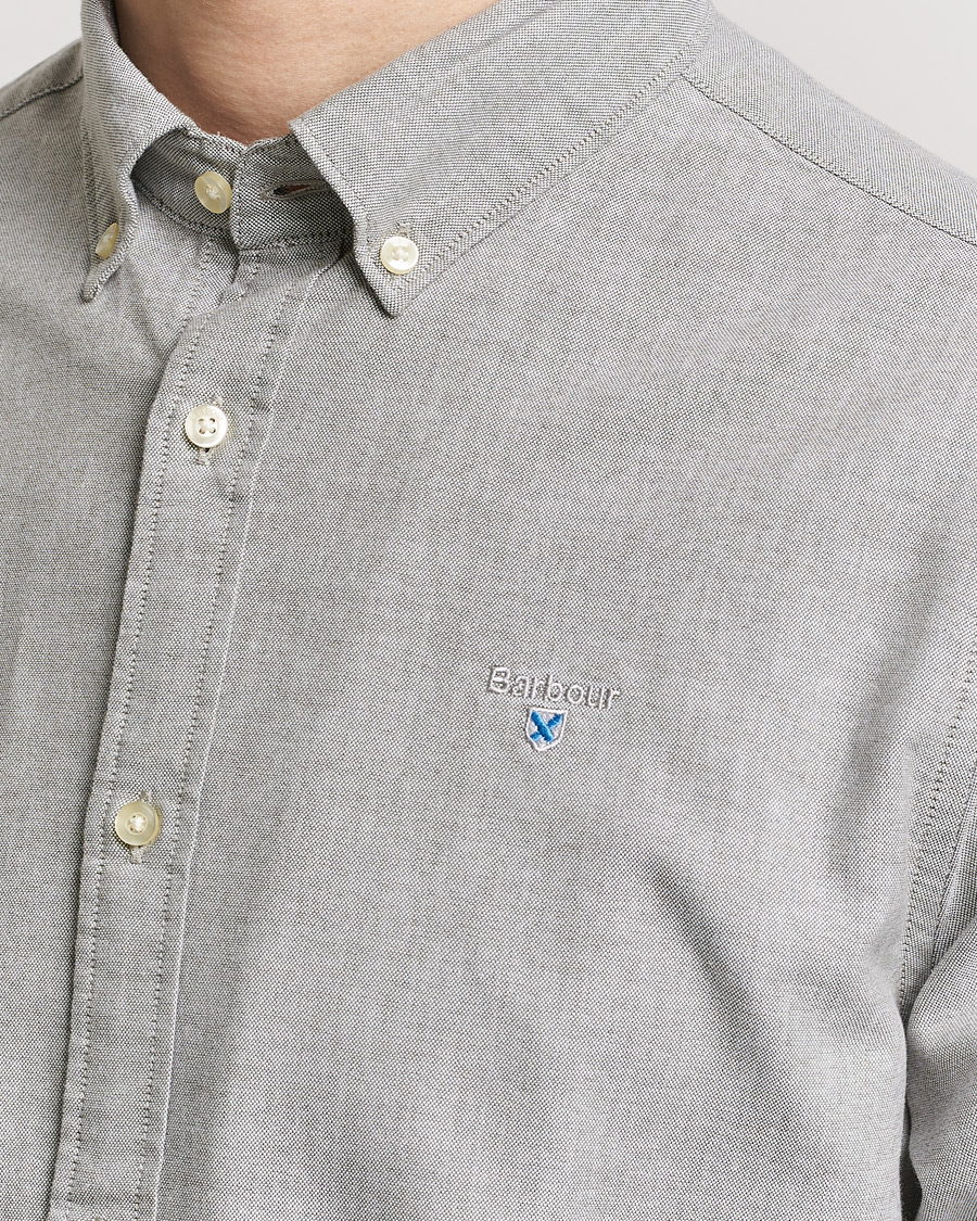 Herr | Skjortor | Barbour Lifestyle | Tailored Fit Oxtown Shirt Pale Sage