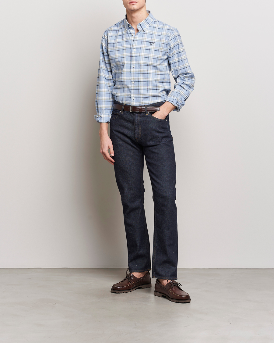 Herr | Skjortor | Barbour Lifestyle | Gilling Tailored Shirt Blue Marl