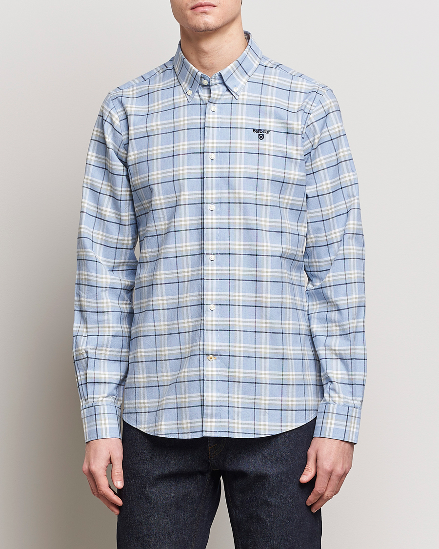 Herr |  | Barbour Lifestyle | Gilling Tailored Shirt Blue Marl