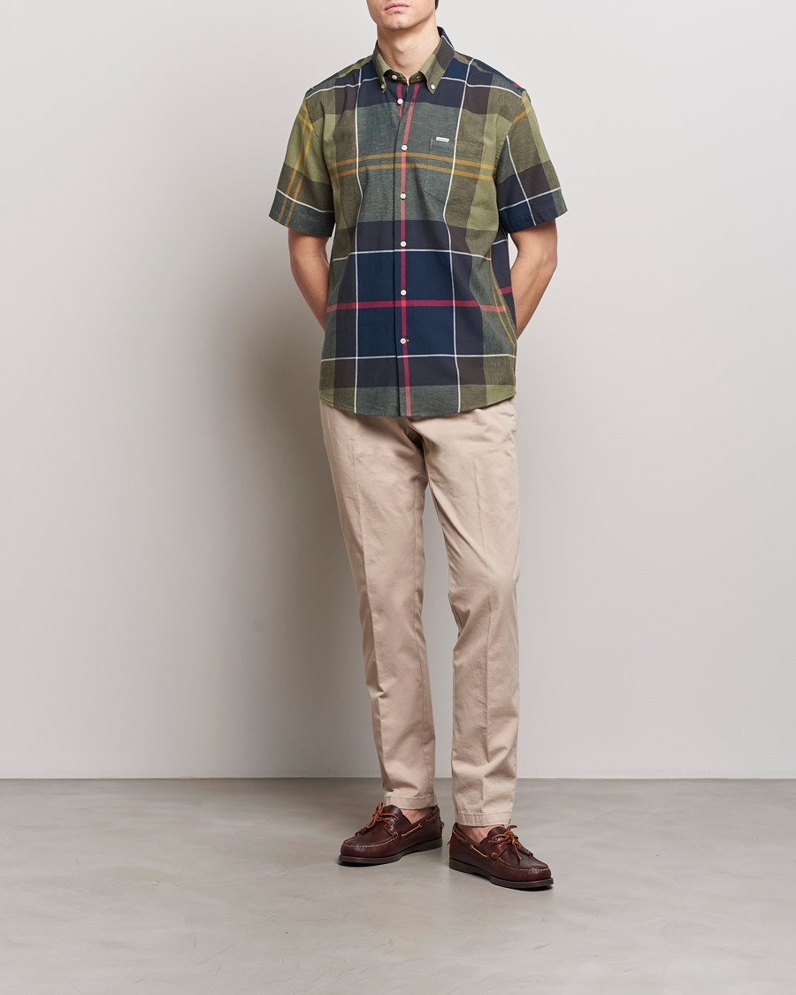 Herr | Skjortor | Barbour Lifestyle | Douglas Short Sleeve Tartan Shirt Classic Tartan