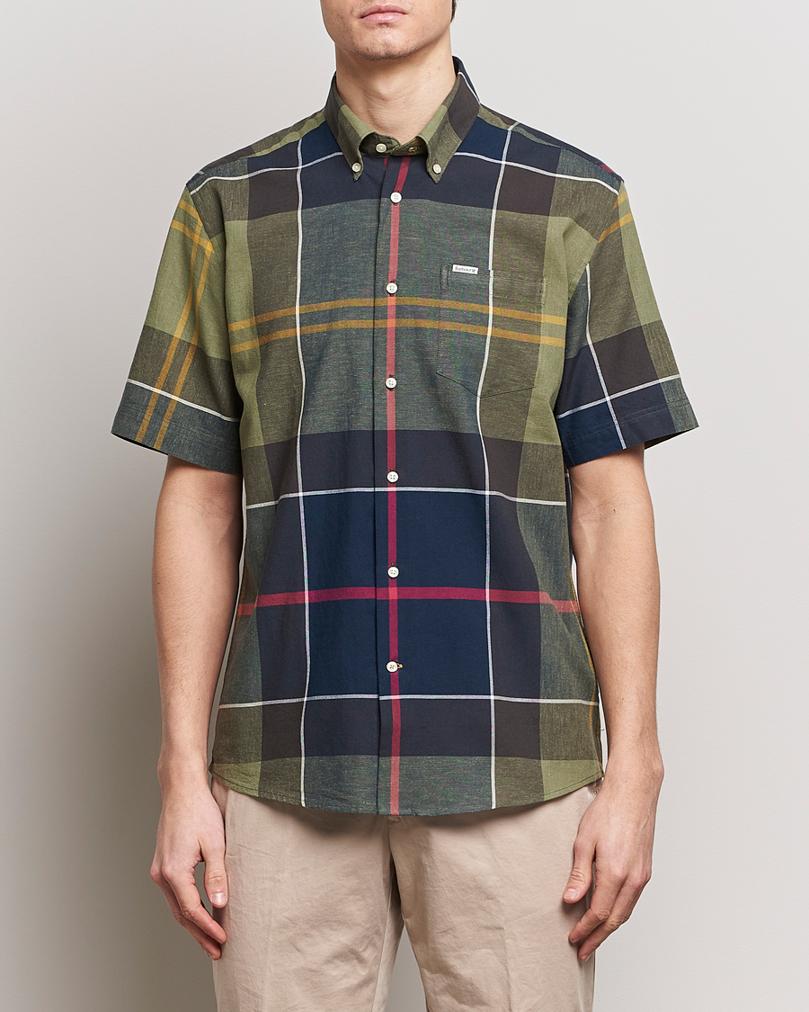 Herr | Kortärmade skjortor | Barbour Lifestyle | Douglas Short Sleeve Regular Fit Tartan Shirt Classic