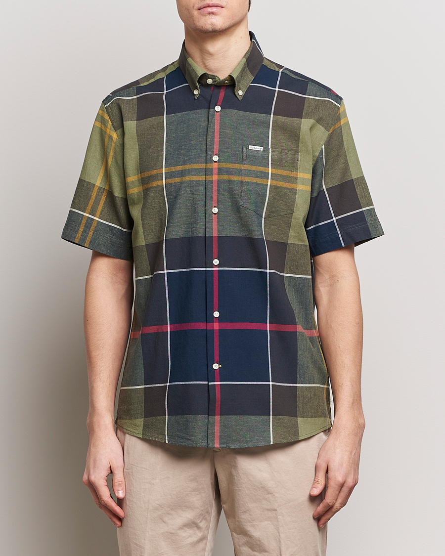 Herr | Best of British | Barbour Lifestyle | Douglas Short Sleeve Regular Fit Tartan Shirt Classic