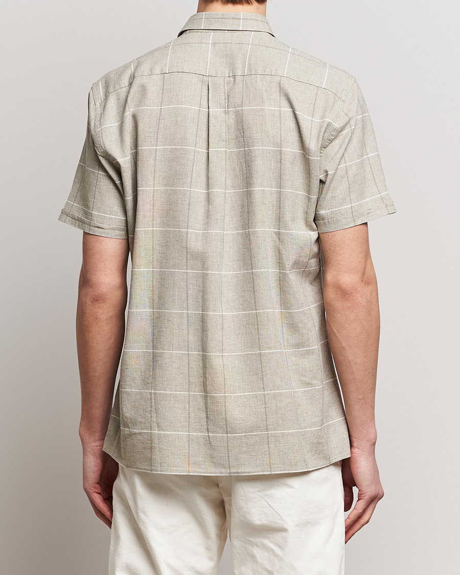 Herr | Skjortor | Barbour Lifestyle | Swaledale Short Sleeve Summer Shirt Olive