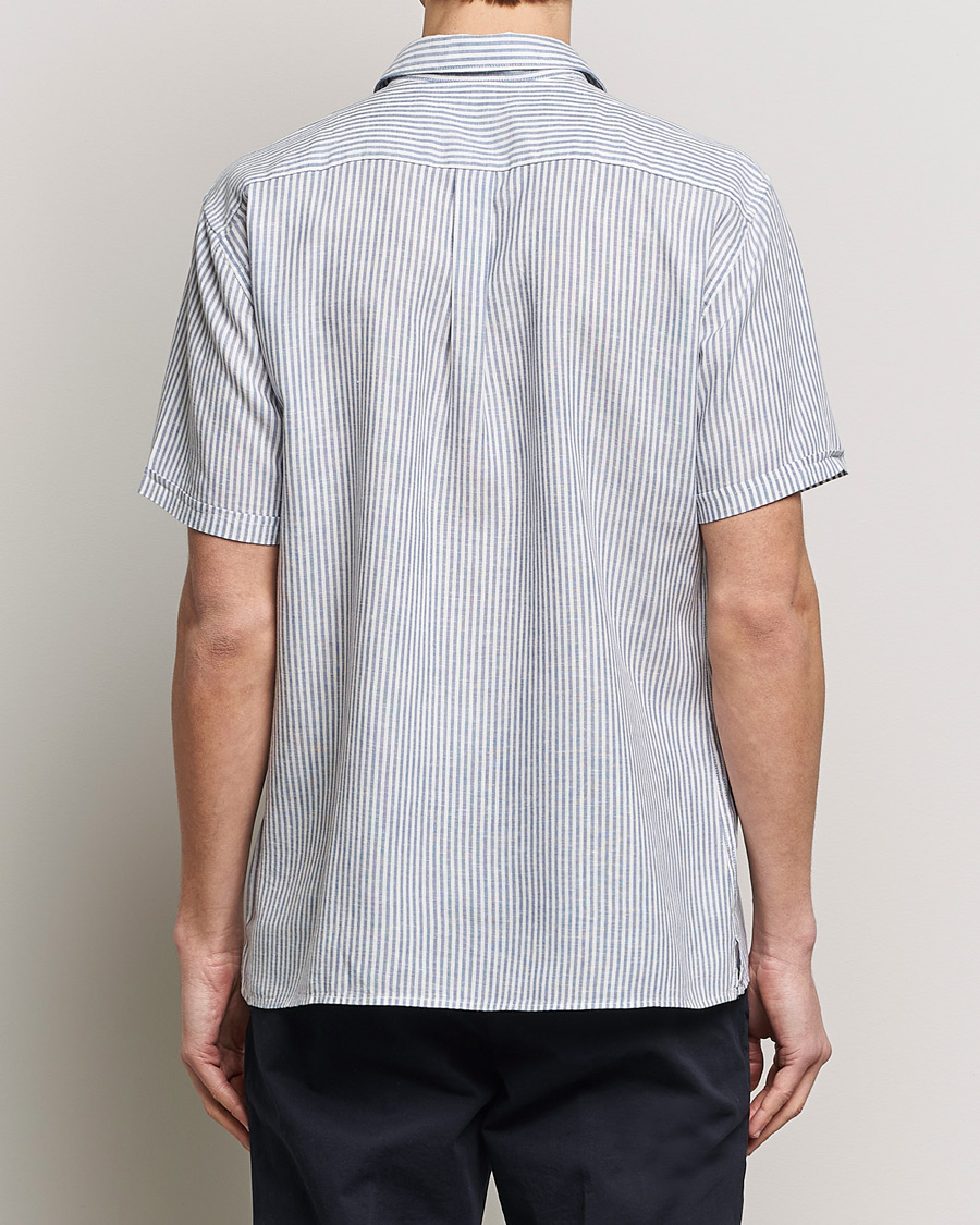 Herr | Skjortor | Barbour Lifestyle | Deerpark Short Sleeve Regular Fit Summer Shirt Navy