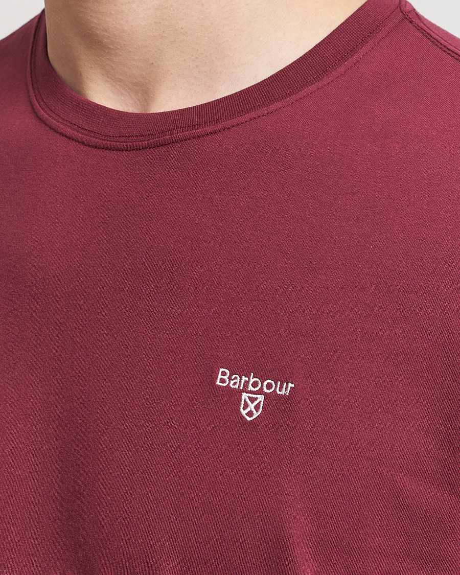 Herr | T-Shirts | Barbour Lifestyle | Essential Sports T-Shirt Red